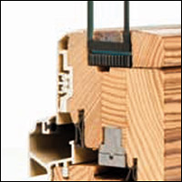 Дървено алуминиева дограма - модел "Stratek 80" - профил